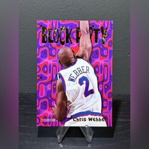 #23 Chris Webber 1995-96 Hoops - Block Party